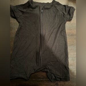 Little Sleepies Play Black Shorty 0-3 months